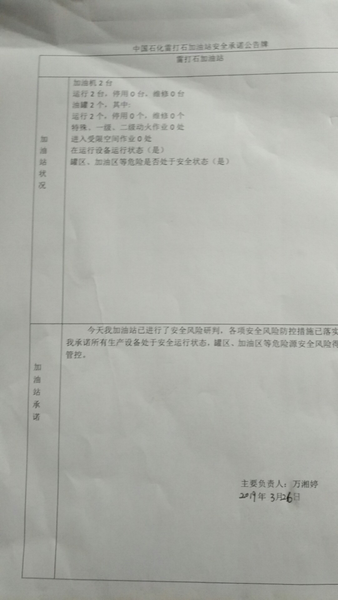 20190326安全承诺公告牌公示