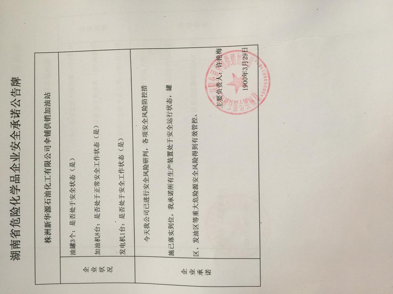 20190329安全承诺公告牌公示