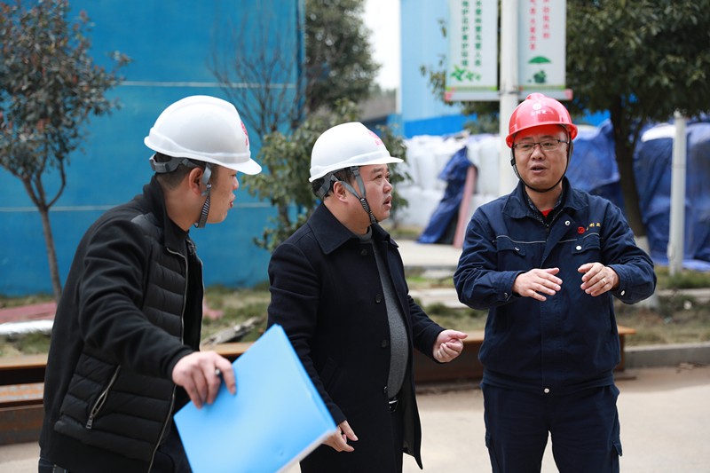 丁奇志副局长带队督导安全生产和信访工作