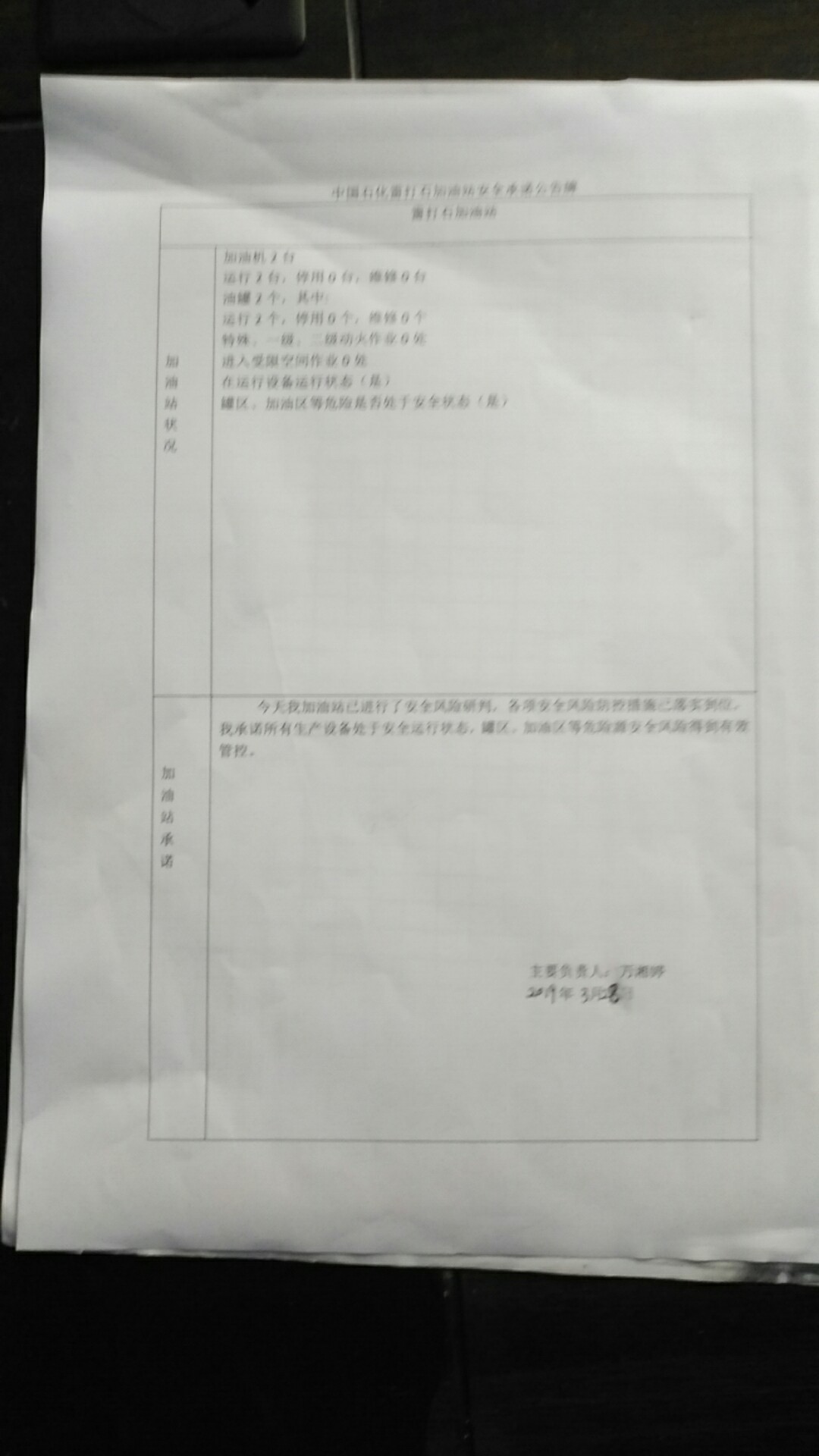 20190328安全承诺公告牌公示