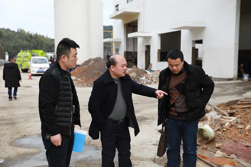 丁奇志副局长带队督导安全生产和信访工作