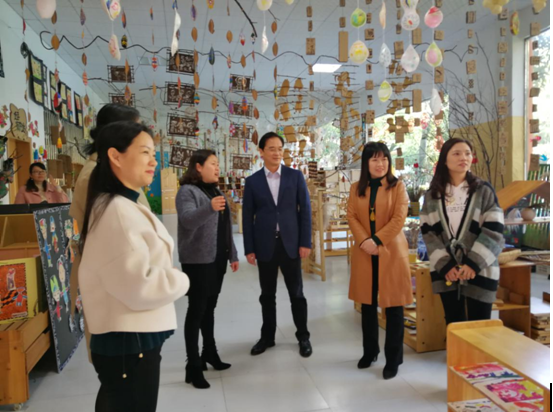 王利波到钻石幼儿园调研
