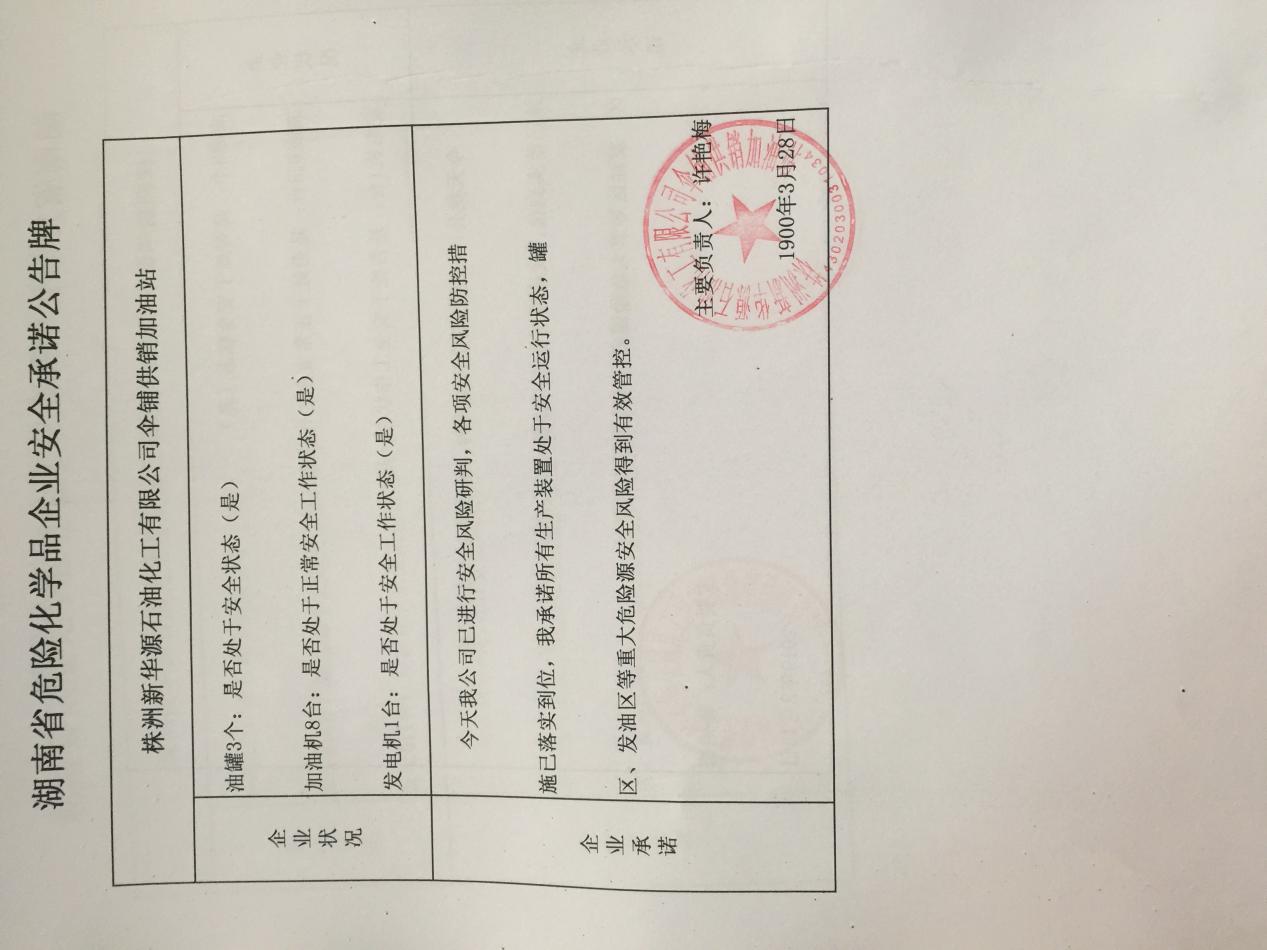 20190328安全承诺公告牌公示