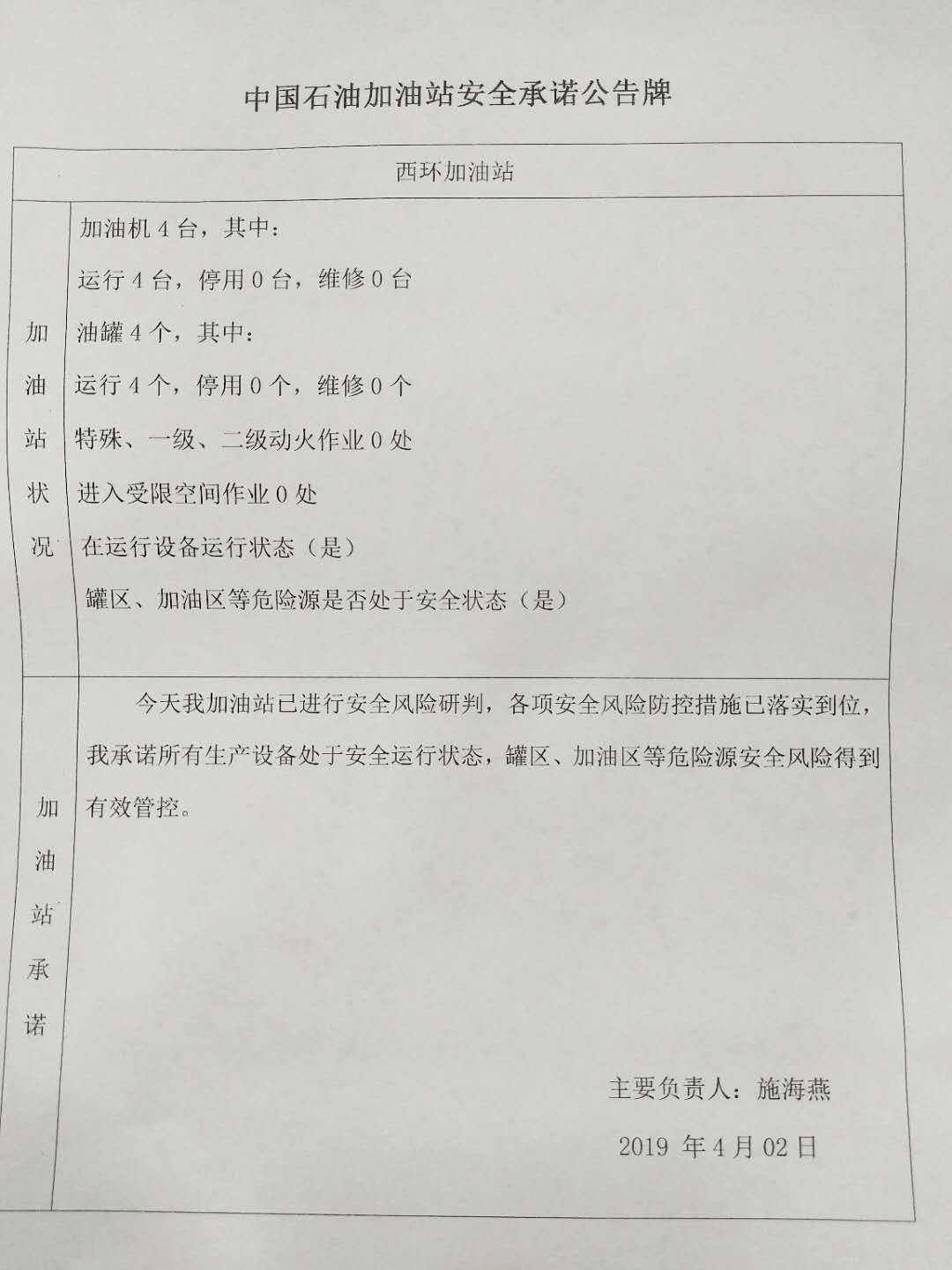 20190402安全承诺公告牌公示