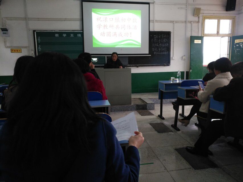 分层教学提质量 数学教研谱华章——记渌口片初中数学教研共同体活动
