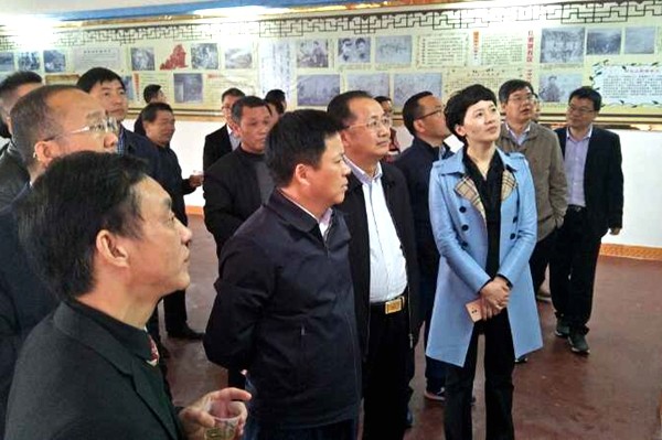 省委宣传部调研组来攸调研蔡兰阶烈士相关遗址遗迹保护利用情况