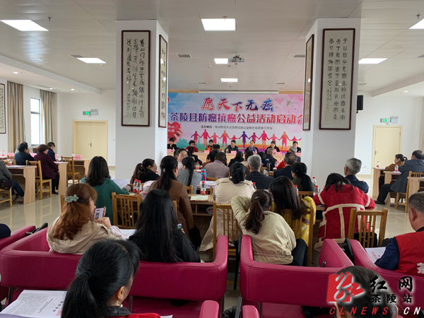 全县防癌抗癌公益活动启动会议召开