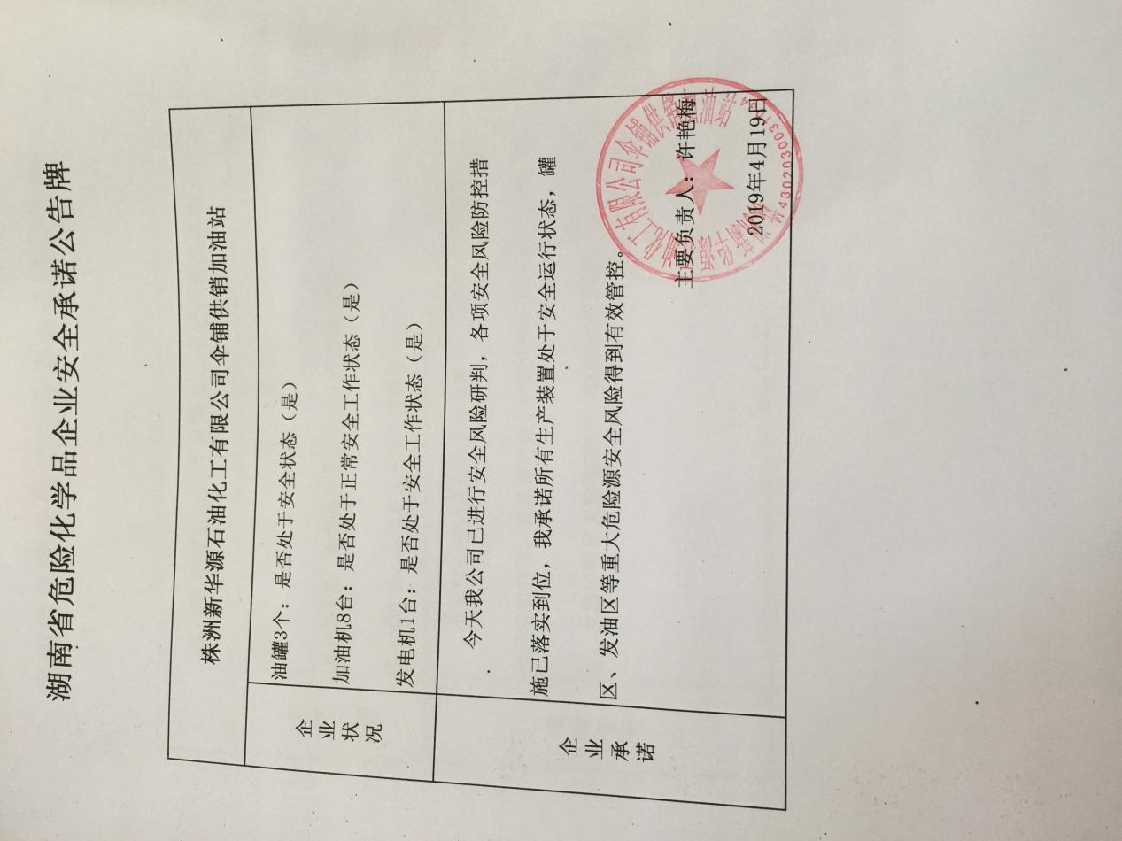 20190419安全承诺公告牌公示