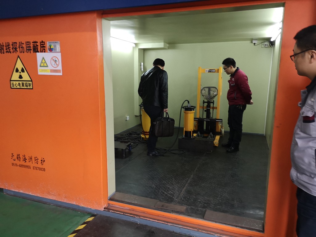 省辐射环境监察站来醴陵进行核技术利用单位执法监督检查
