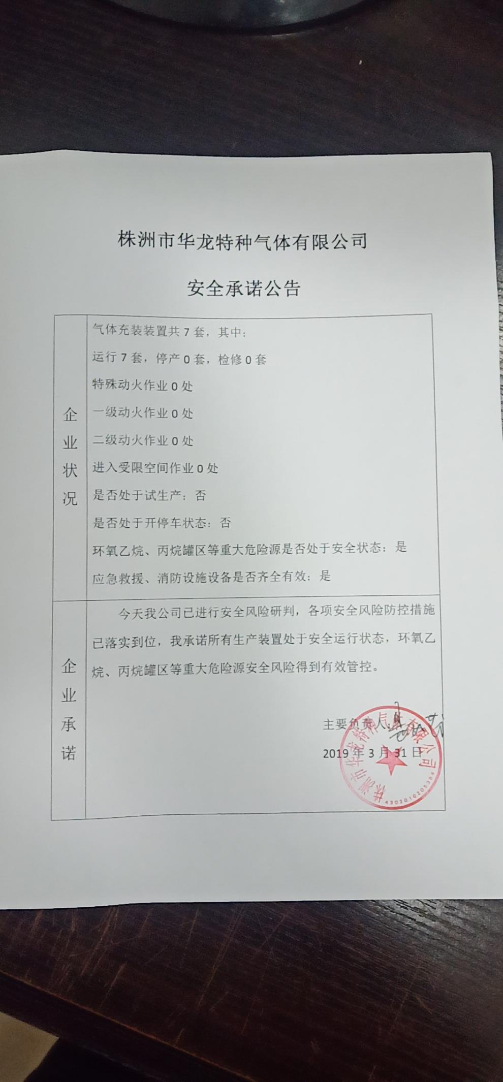 20190331安全承诺公告牌公示