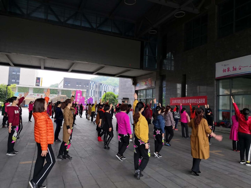 芦淞区2019年排舞三级社会体育指导员培训班开班啦