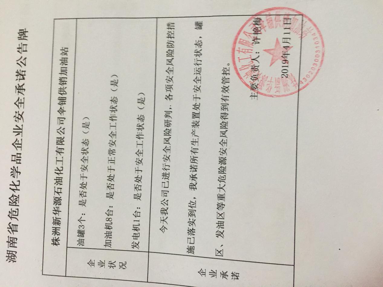 20190411安全承诺公告牌公示