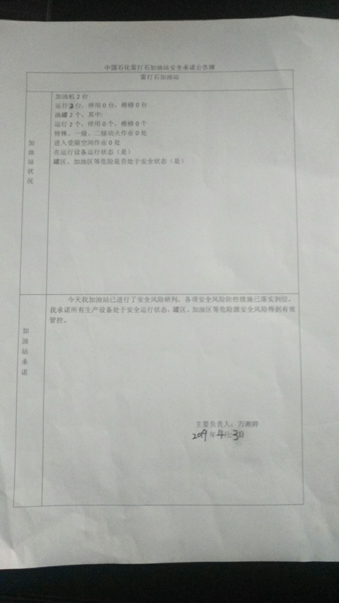 20190403安全承诺公告牌公示