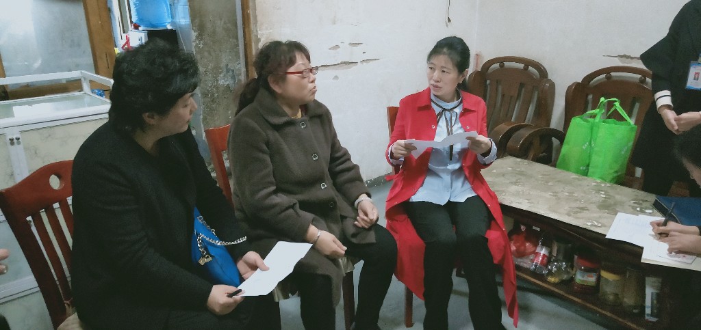 市残联来我区开展残疾人工作“两送两增”大走访大调研活动