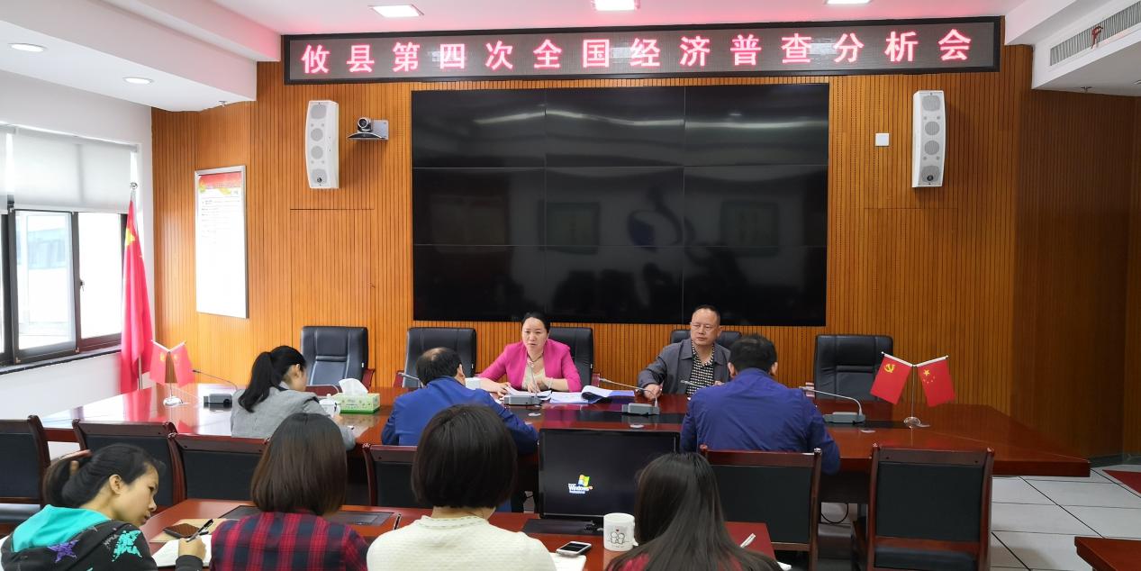 攸县统计局召开"四经普"数据分析会