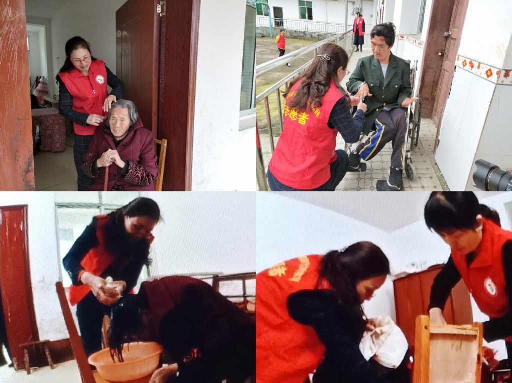 网岭镇开展送皮影戏下乡暨关爱老人志愿服务活动