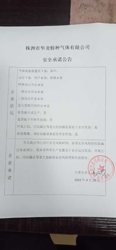 20190420安全承诺公告牌公示