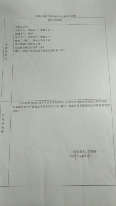 20190420安全承诺公告牌公示