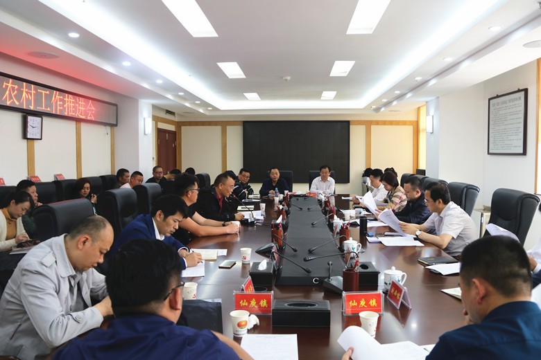 荷塘区召开农村工作推进会