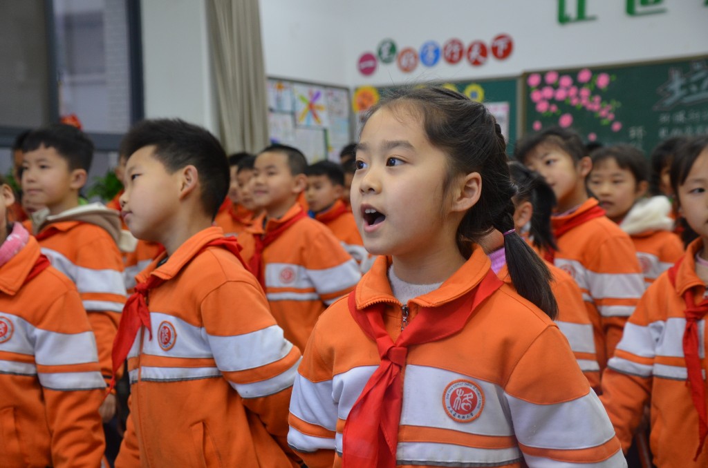 朗诵比赛展风采,书声琅琅满校园 ——记尚格小学班级朗诵比赛活动
