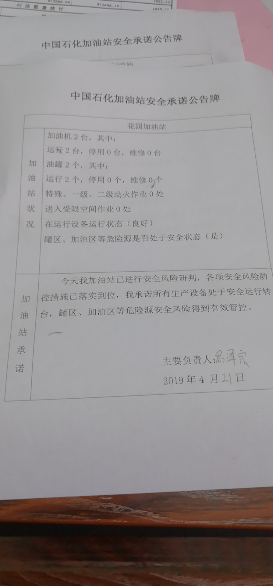 20190421安全承诺公告牌公示