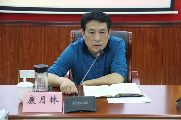 康月林到网岭镇指导扫黑除恶工作强调：以高度的政治责任感与使命感坚决打赢这场硬仗