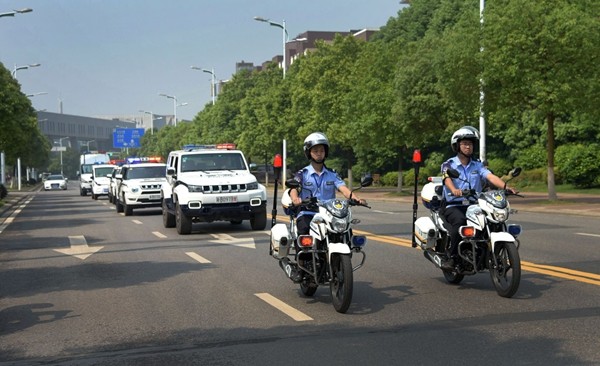 经开区公安分局城市快警正式运行