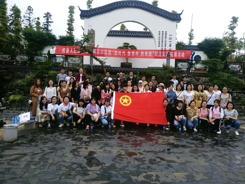 攸县人民法院互联网巡回法庭组织开展 “新时代·新青年·新奉献”主题团日活动