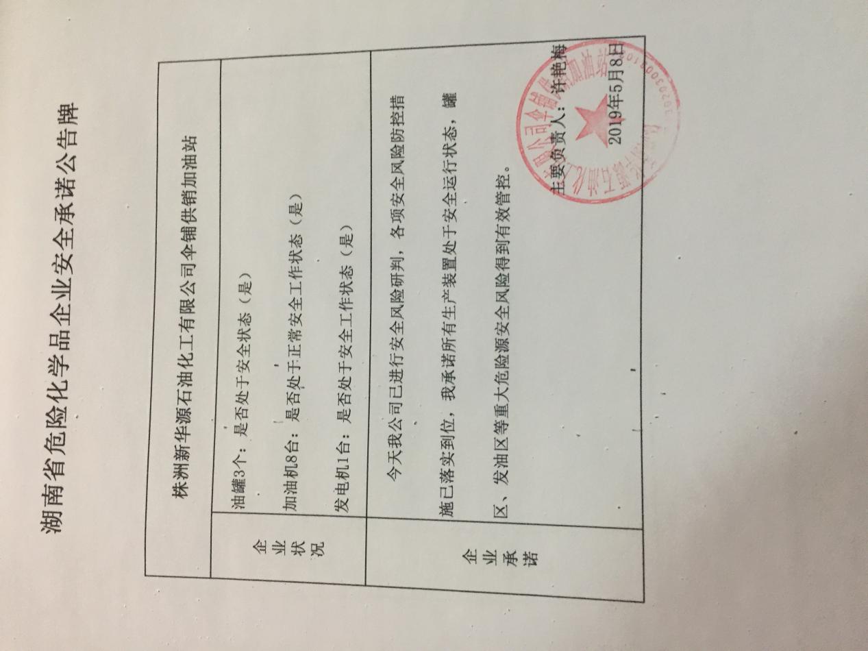 20190508安全承诺公告牌公示