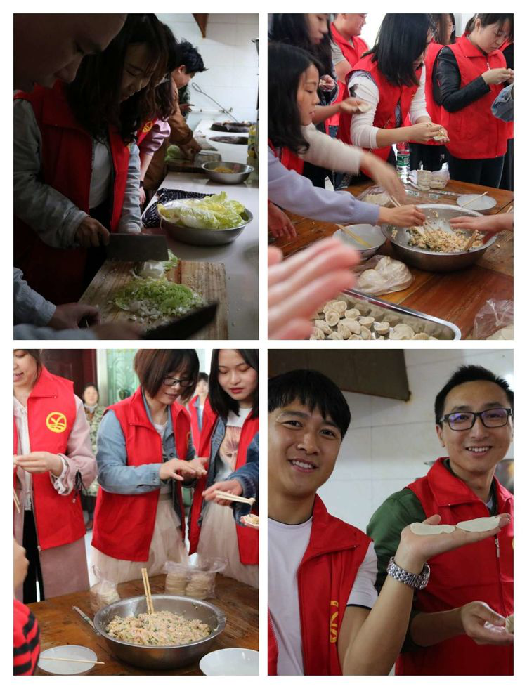 党旗下的新时代文明实践志愿服务永远在路上-丫江桥镇中学青年教师“庆五四”敬老院送爱心活动