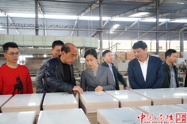 江小忠深入园区开展“温暖企业”行动