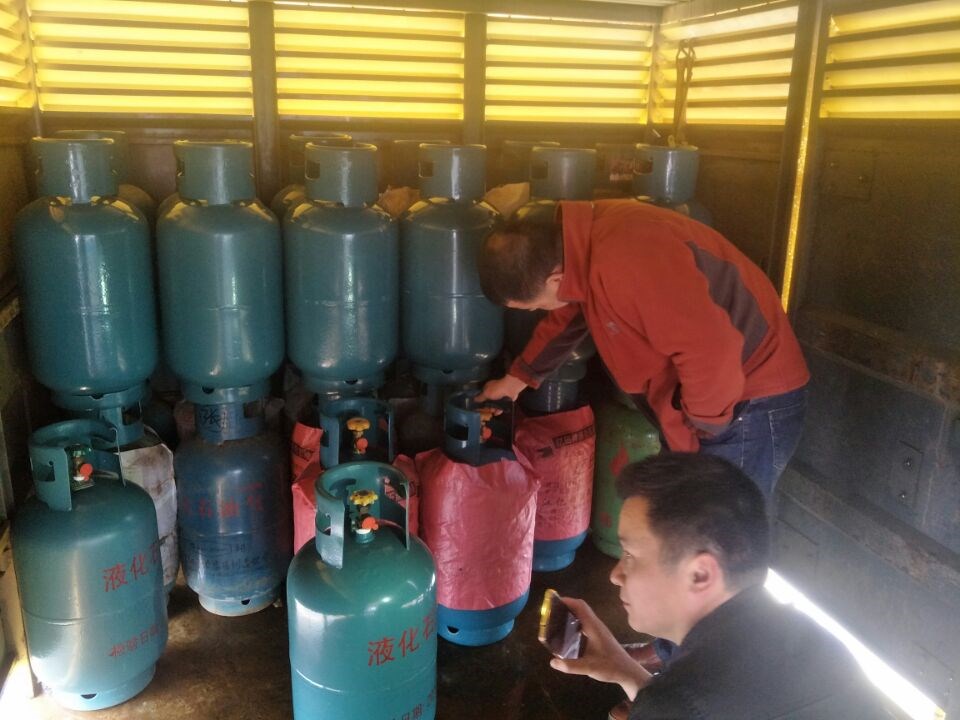 醴陵市开展液化石油气充装单位专项巡查工作