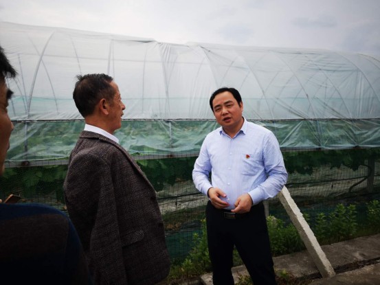 黄丰桥镇党委书记苏爱军一行赴修水县黄溪村考察学习