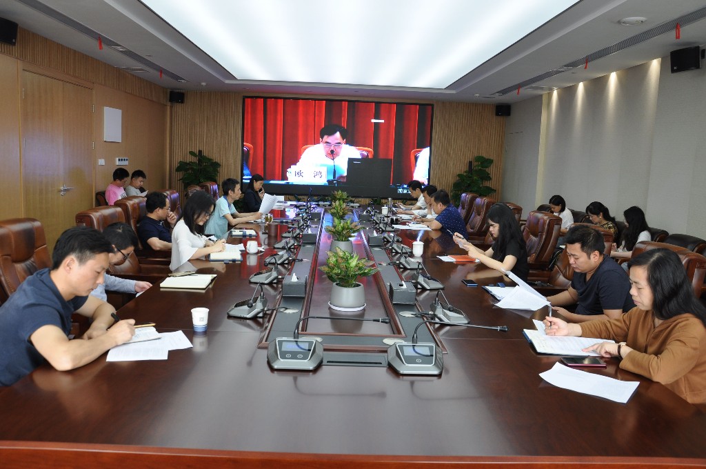 芦淞区组织相关单位观看国家发改委《政府投资条例》专题培训视频会议