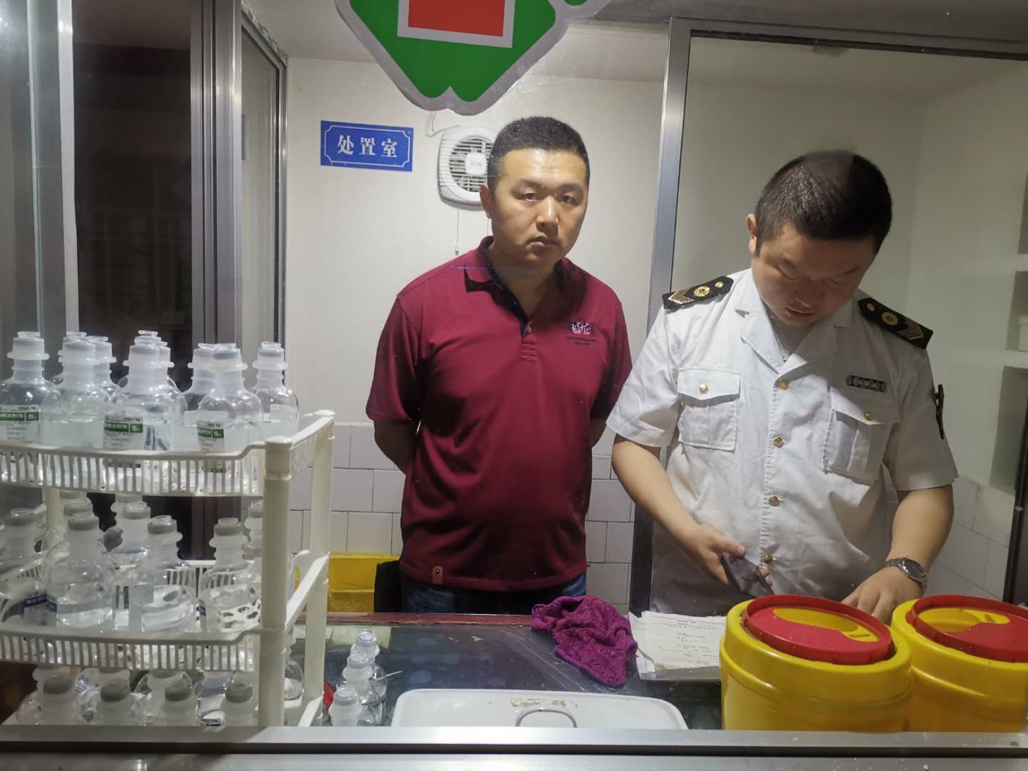 区卫计执法局开展"医疗废物"专项检查