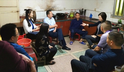 赖晓智到黄塘村调研农村人居环境整治工作