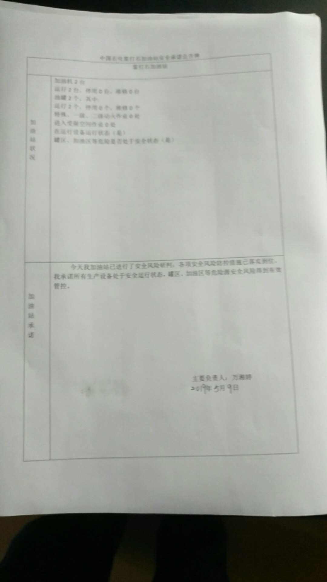 20190509安全承诺公告牌公示