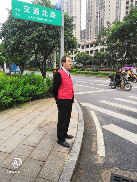 攸县林业局志愿服务气氛浓