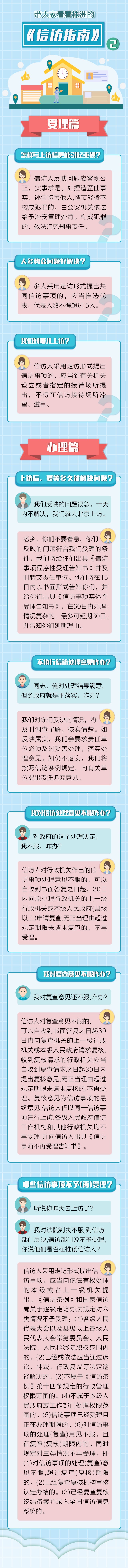 株洲《信访指南》图解——受理篇与办理篇