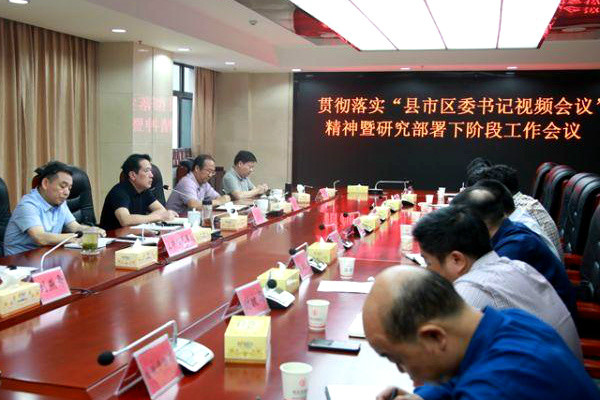 深入贯彻落实全市“县市区委书记视频会议”精神　聚力推动攸县高质量发展