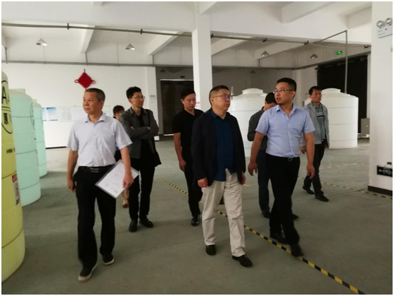 省科技厅高新处一行调研攸县高新区