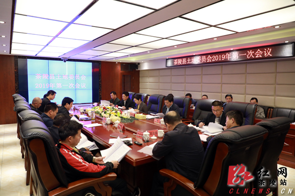 茶陵县召开2019年第一次土地管理委员会会议