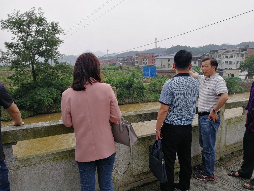 株洲市地产集团有限公司来黄丰桥镇调研