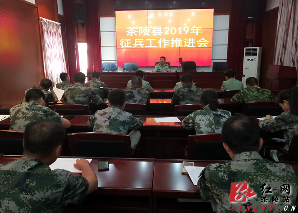 茶陵县2019年征兵工作推进会召开