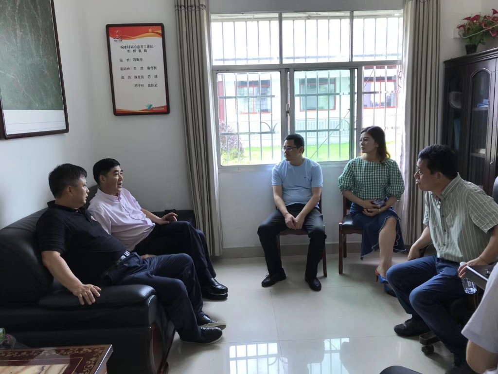 高新区管委会主任朱振湘暗访农村人居环境整治工作