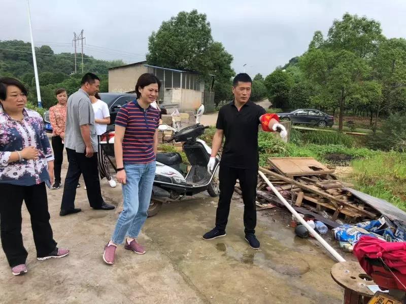 荷塘区开展农村人居环境整治第二次集中清理陈年垃圾行动