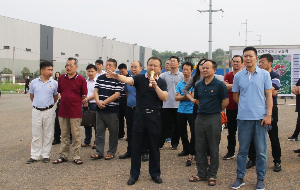 市委党校县干班一行来荷塘区考察