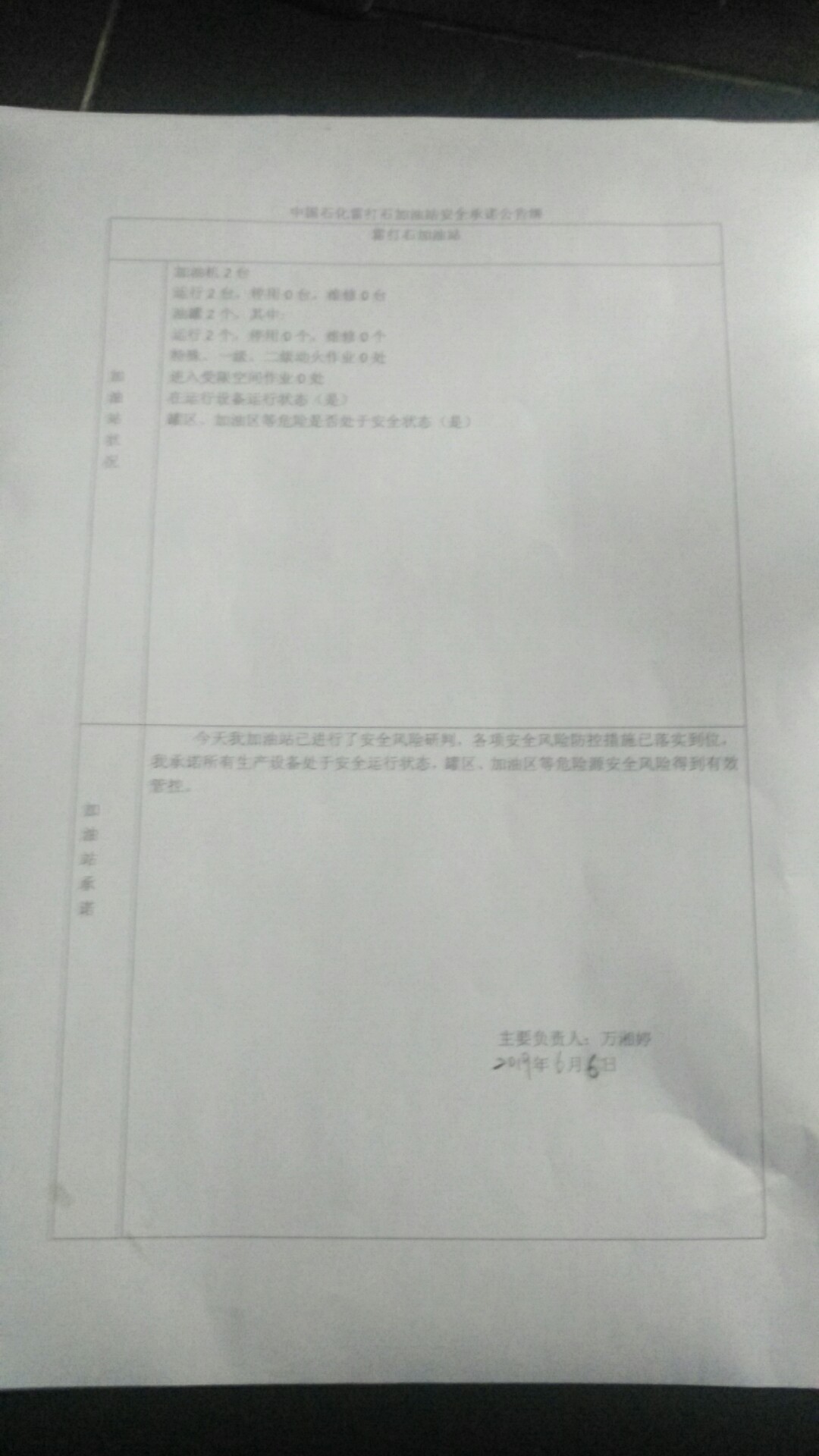 20190606安全承诺公告牌公示