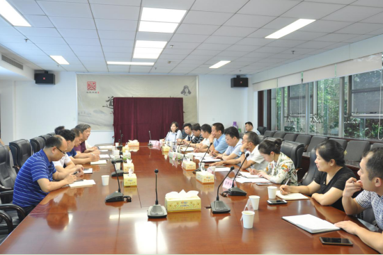 湘潭市人民政府办公室杨卫国副主任等一行来株考察