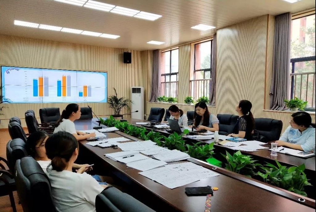 凿石小学举行2019上学年期末质量分析会